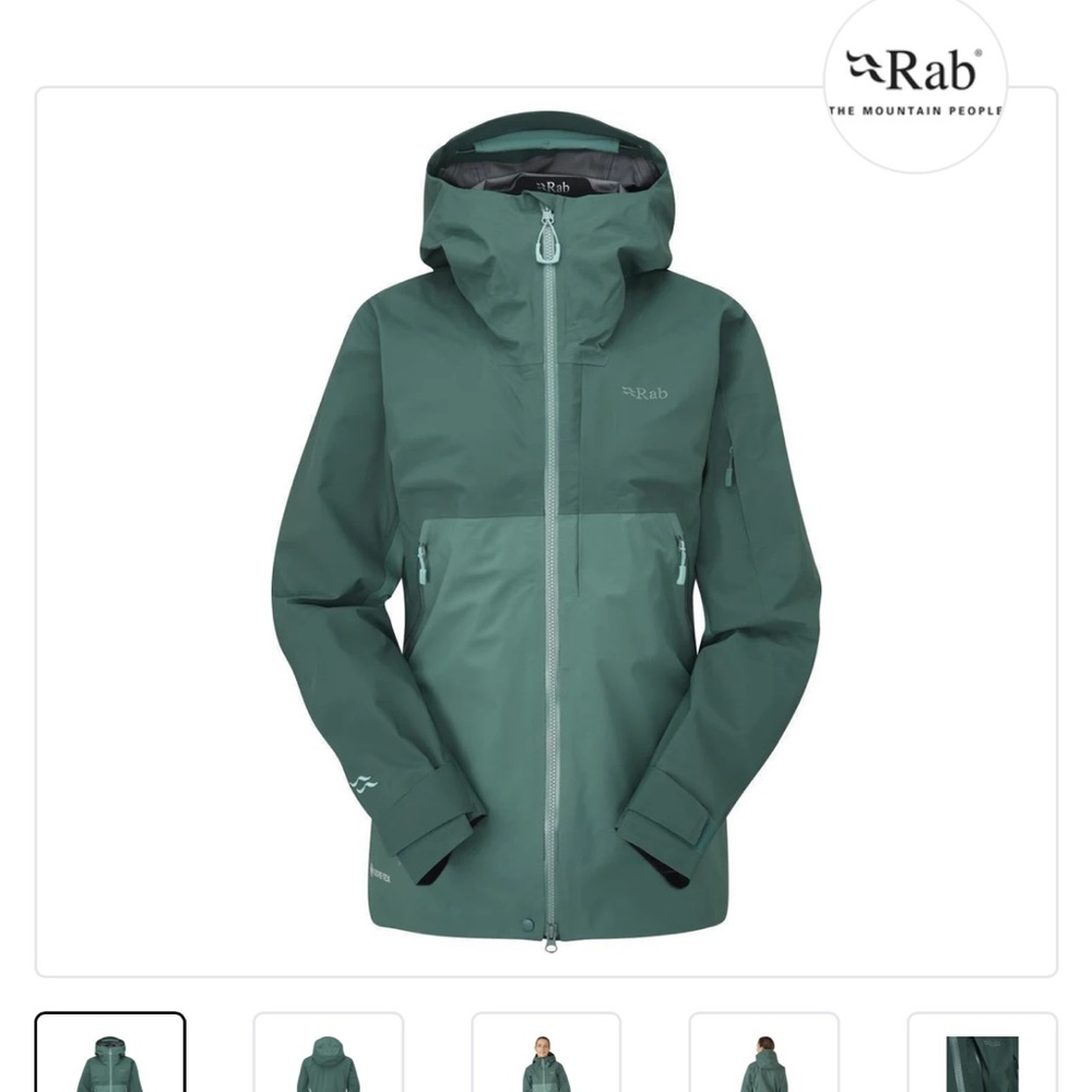 NWT Rab Khroma Diffuse Goretex Jacket Womens size US S/UK 10